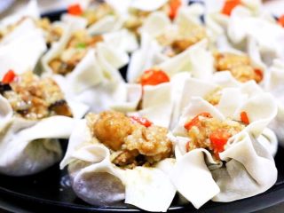 11、家常糯米烧麦,香喷喷的烧卖出炉啦！百吃不厌啊！