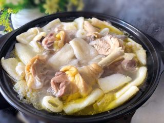 8、竹荪鸡汤,来，咱们一起喝竹荪鸡汤吧。