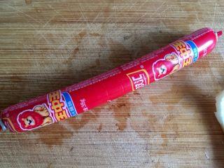 25、剩米饭的华丽转身➕香菇咸肉白菜粥,因为今天咸肉有点少,阿晨又增加了一根王中王