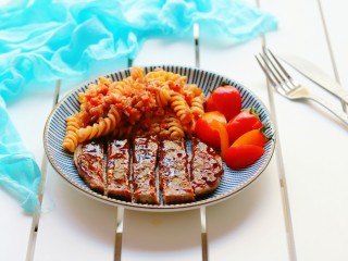 15、家庭菲力牛排,成品图