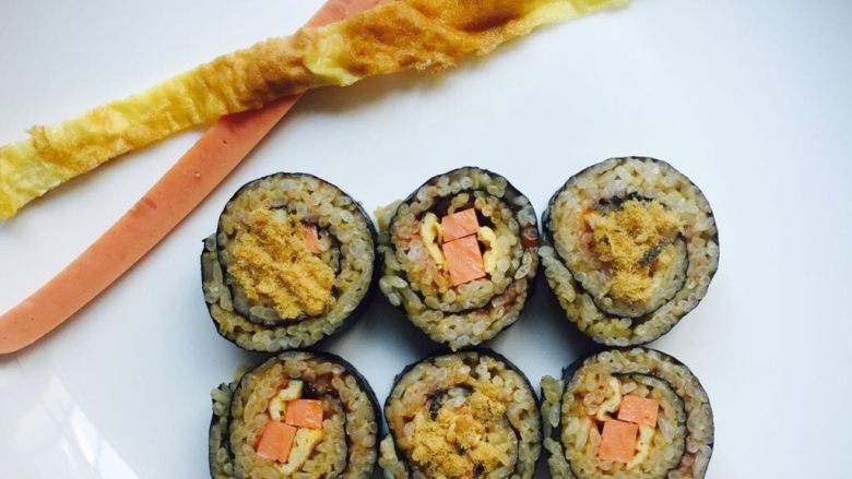 家庭简易版寿司