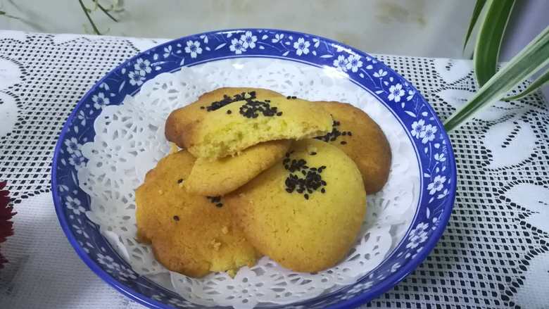 入口即化喷香无比非常好吃的桃酥