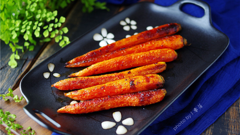 秘制烤胡萝卜