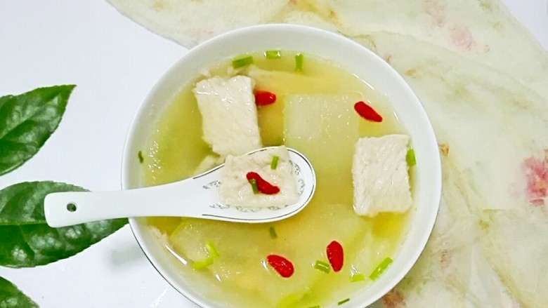 臀尖肉片冬瓜汤