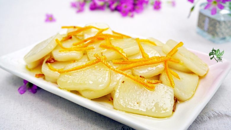 家常菜大比拼陈皮炒年糕