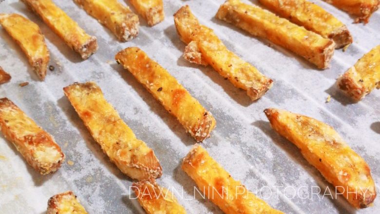 香草炸红薯条低油低卡又快手的减脂小零食