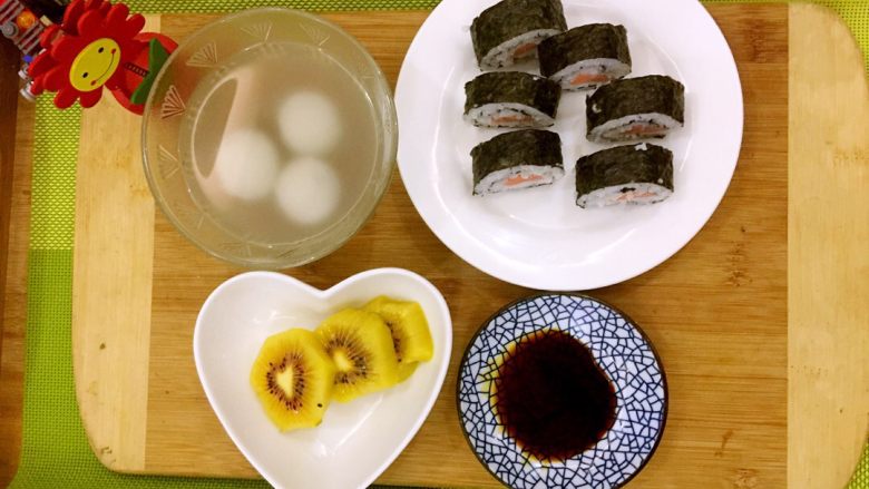 家庭版简单寿司