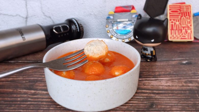 茄汁莲藕鸡肉丸子亲子版辅食