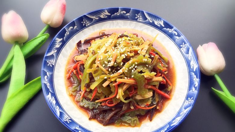 苦味凉拌五味苦瓜