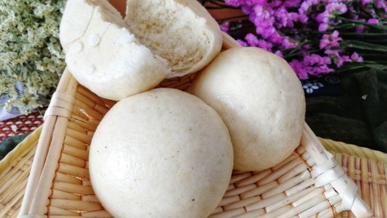 家庭版豆面大馒头