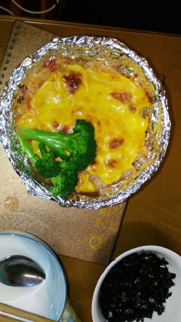 鸡肉番茄芝士焗饭