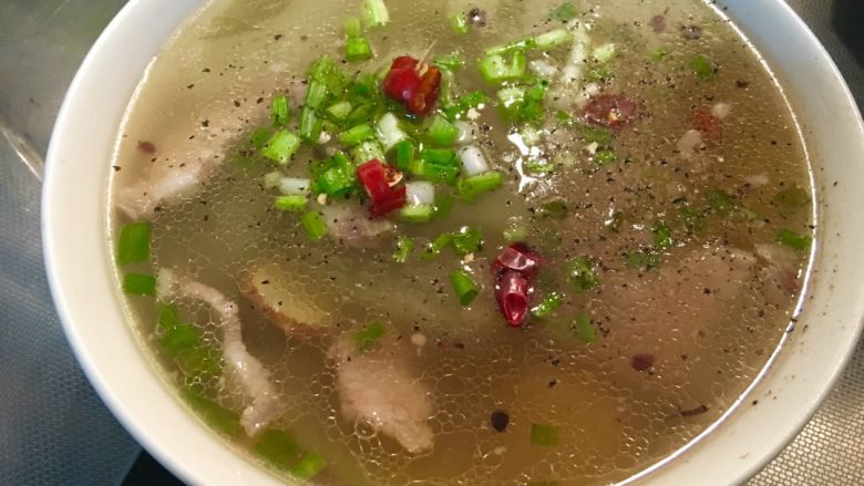 「吃货久久」泡饭也好好吃的冬瓜肉片汤