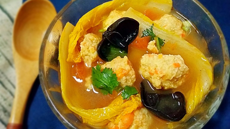 酸汤鸡滑――年腻后的开胃下饭菜