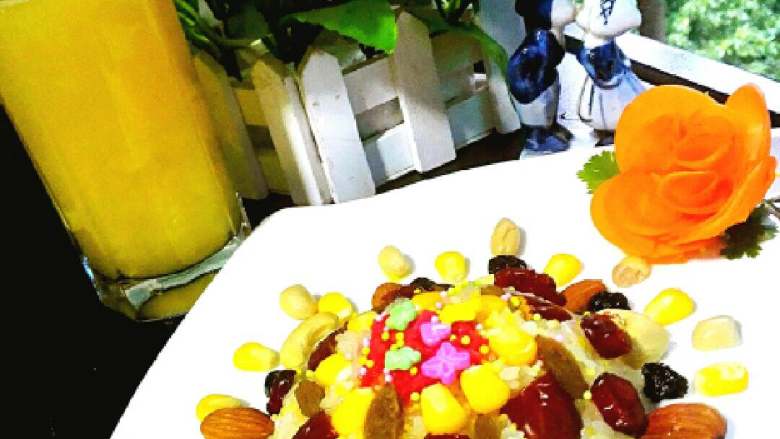 年夜饭八宝糯米饭