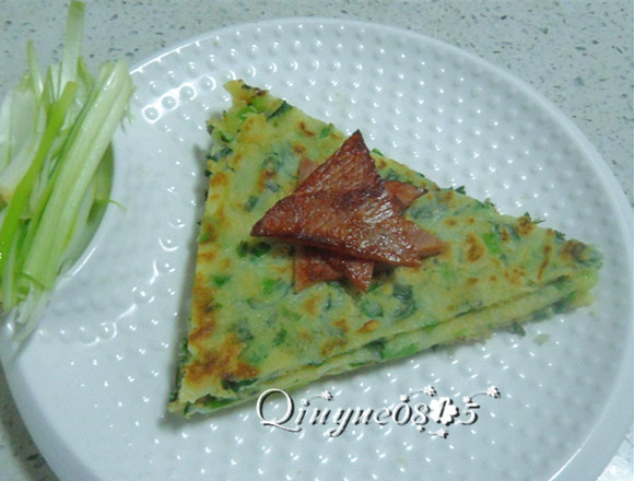 韭菜饼健康美颜餐