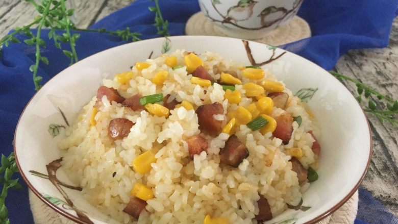 五分钟系列腊肠炒饭