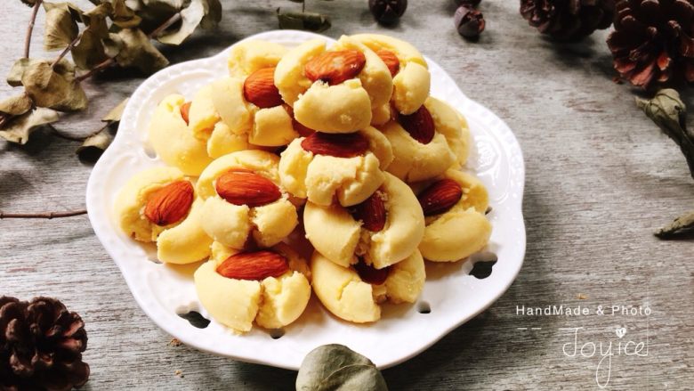 杏仁玛格丽特香浓酥松得掉渣哟