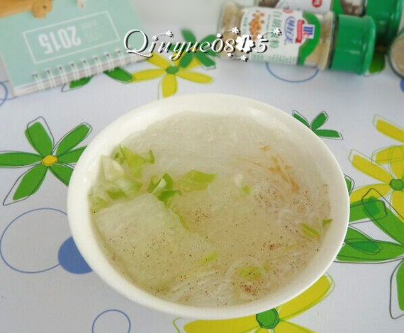 冬瓜粉丝汤健康美颜餐