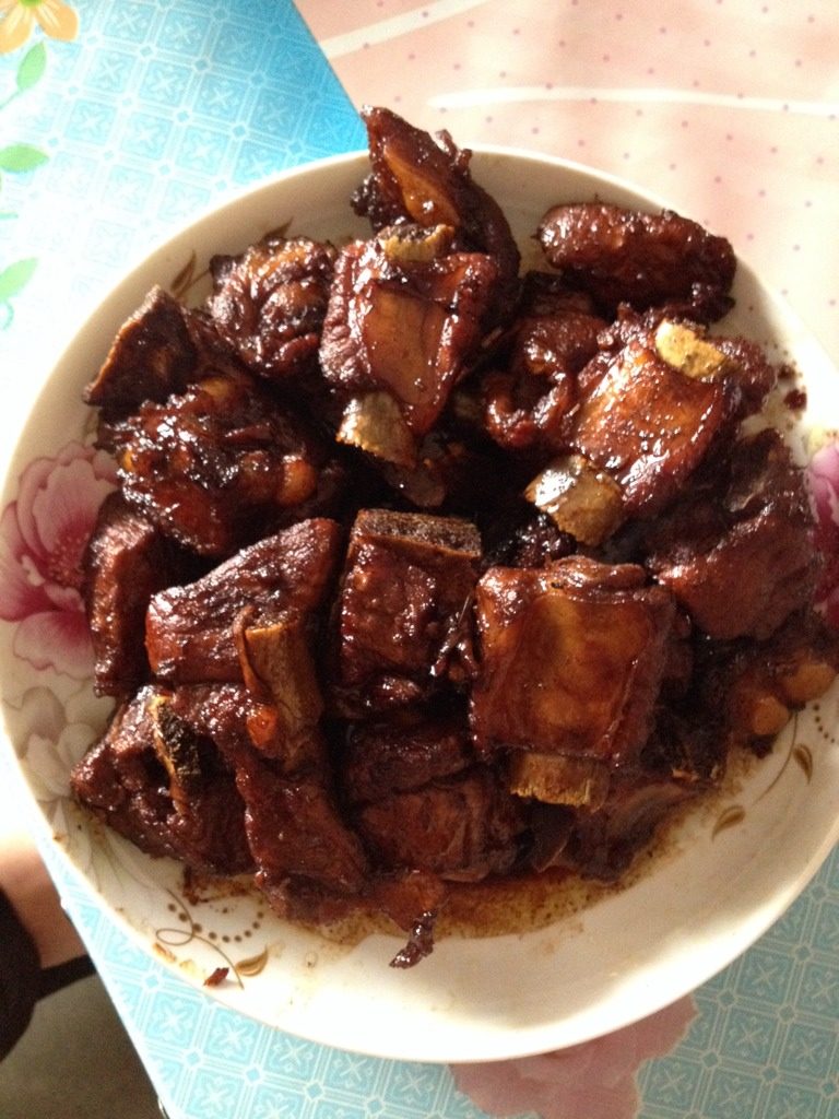 家庭版糖醋排骨