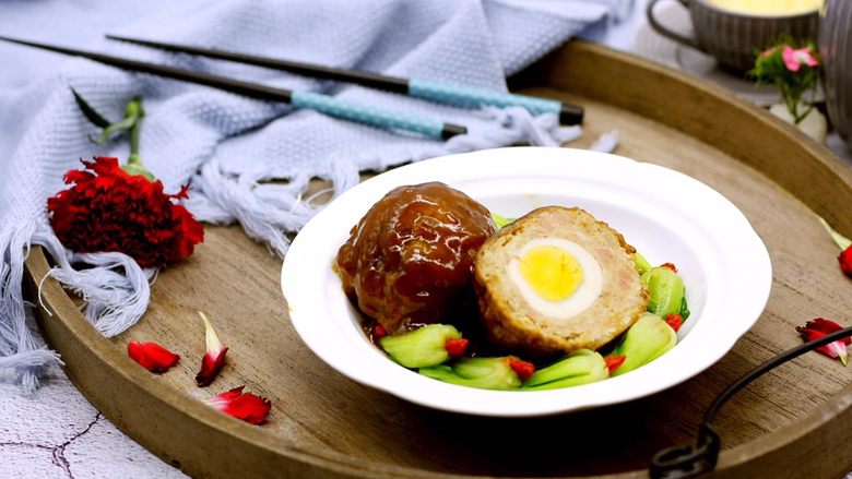 做年货家宴特色秘制龙眼丸子31个步骤图文详细解释