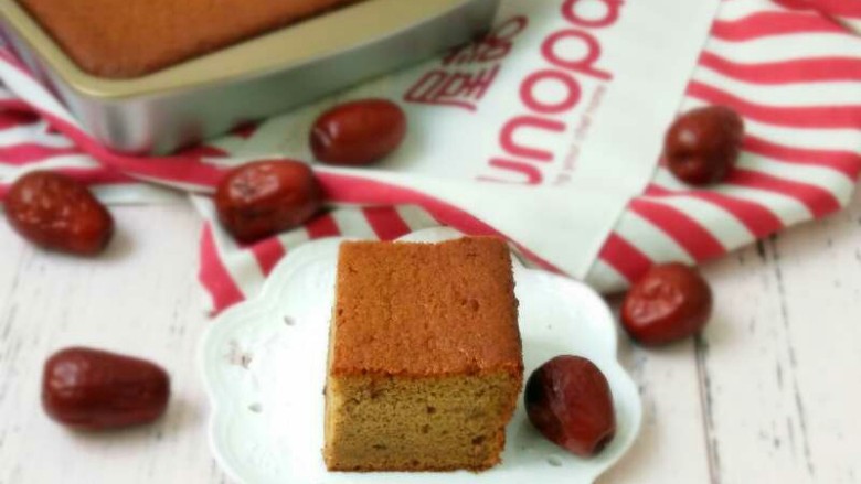 枣香浓郁的红糖枣糕