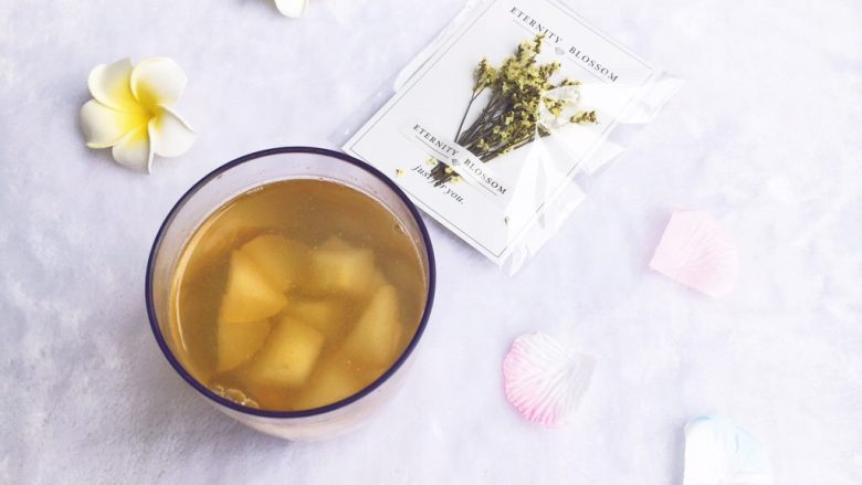 百变水果冰糖雪梨水