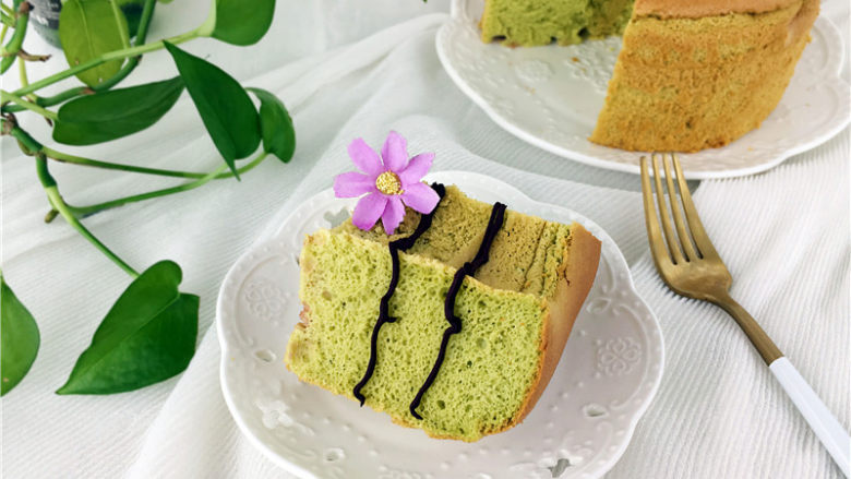 牛奶蜂蜜中空戚风