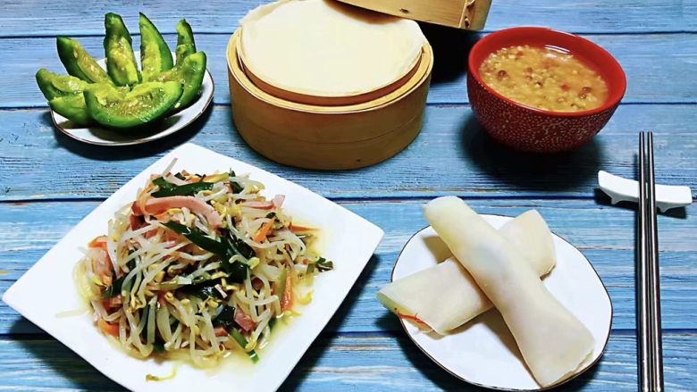 冬日暖心菜韭菜炒豆芽