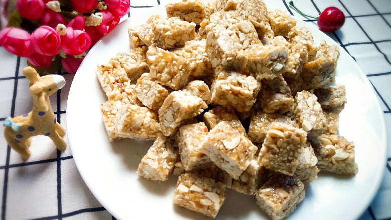 花生芝麻糖家庭版