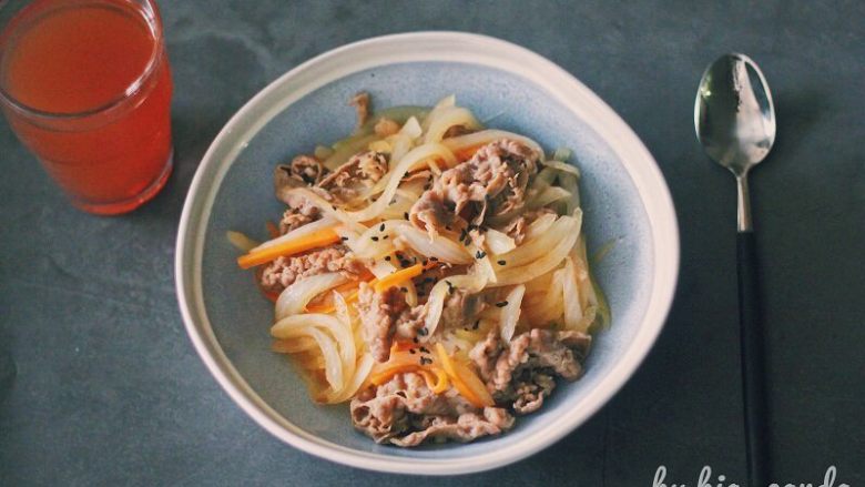 日式肥牛饭完美酱汁配比