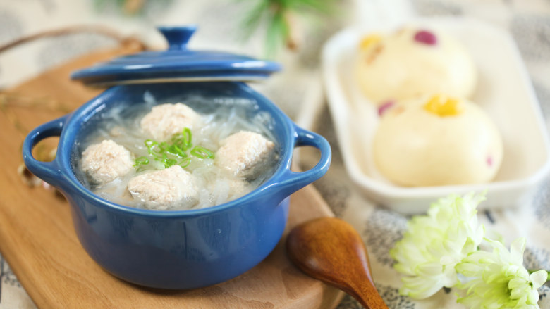 9m白玉丸子汤宝宝辅食