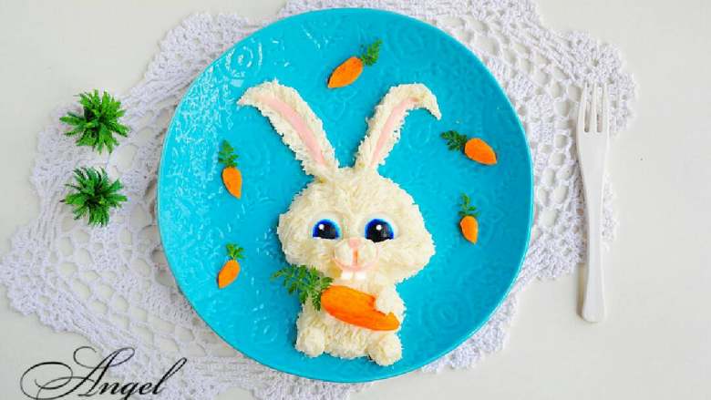 爱宠大机密小白山药泥沙拉＃有个故事＃