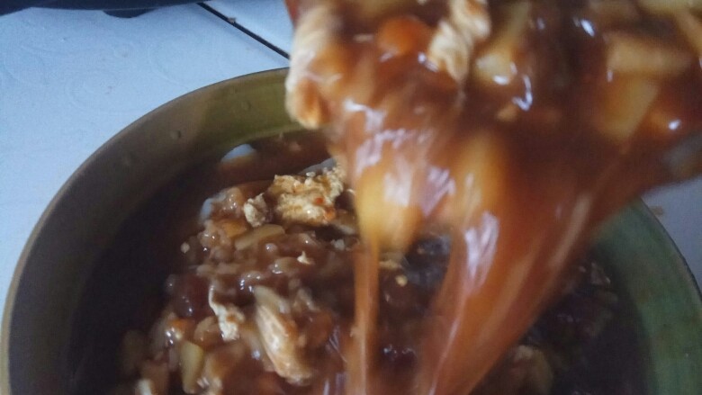 家庭版素臊子刀削面