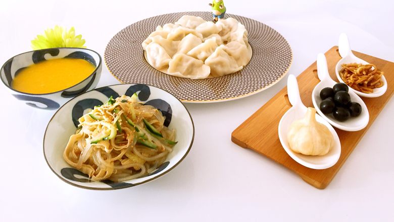 白萝卜猪肉馅饺子