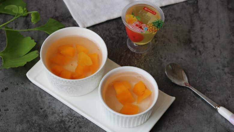 水果果冻白凉粉版