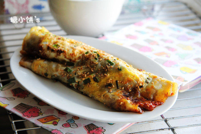 自制家庭版煎饼果子