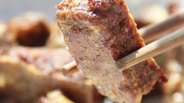 清真小吃炸松肉