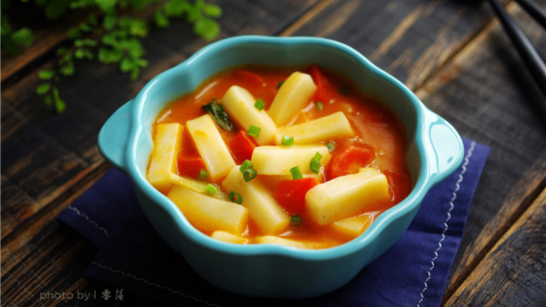 番茄年糕汤