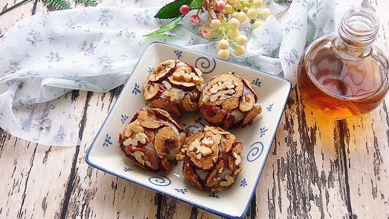 红枣核桃糯米糍