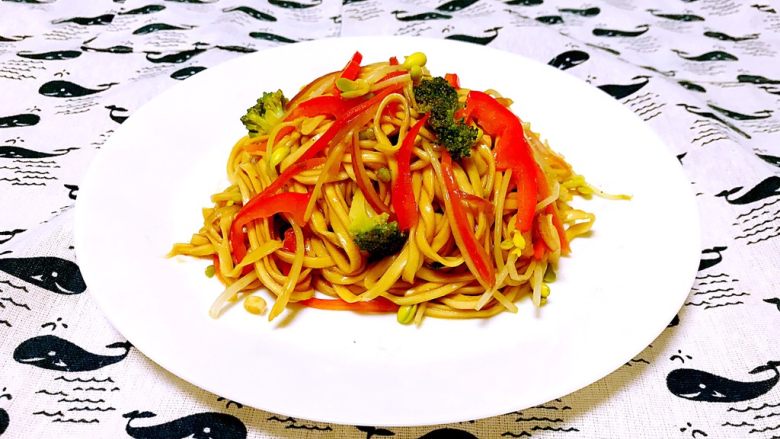 10分钟快手菜杂蔬炒面