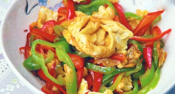 青椒炒鸡蛋