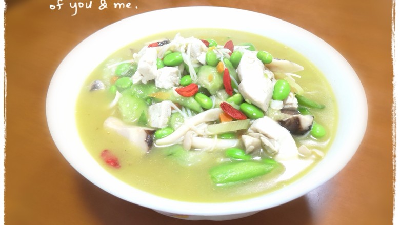 菌菇丝瓜炖豆腐