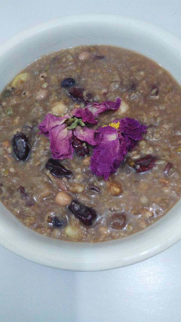 传统苏式腊八粥牡丹式腊八粥5元2017