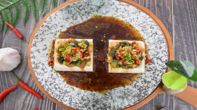 皮蛋豆腐—简单却不平凡的凉菜就是它