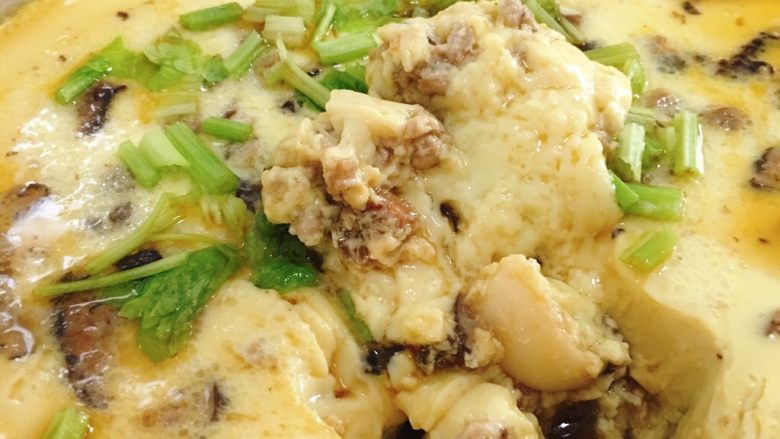 香菇肉末蒸蛋挑战鸡蛋的100种做法