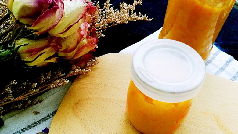 橙子果酱化痰消食防感冒