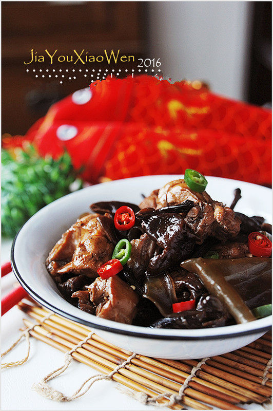 忘不掉的山珍味儿小鸡炖蘑菇