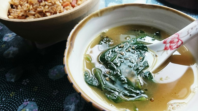 超简单的素汤木耳菜汤