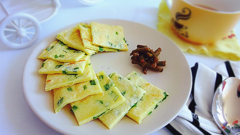 百变鸡蛋粘米粉蛋饼