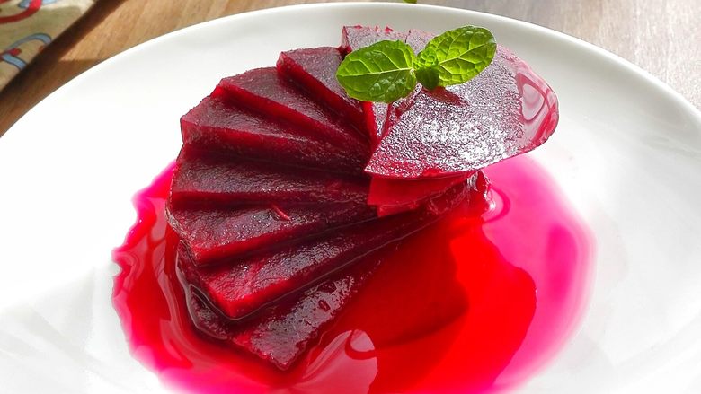 甜菜头瘦身沙拉甜菜头吃法之一